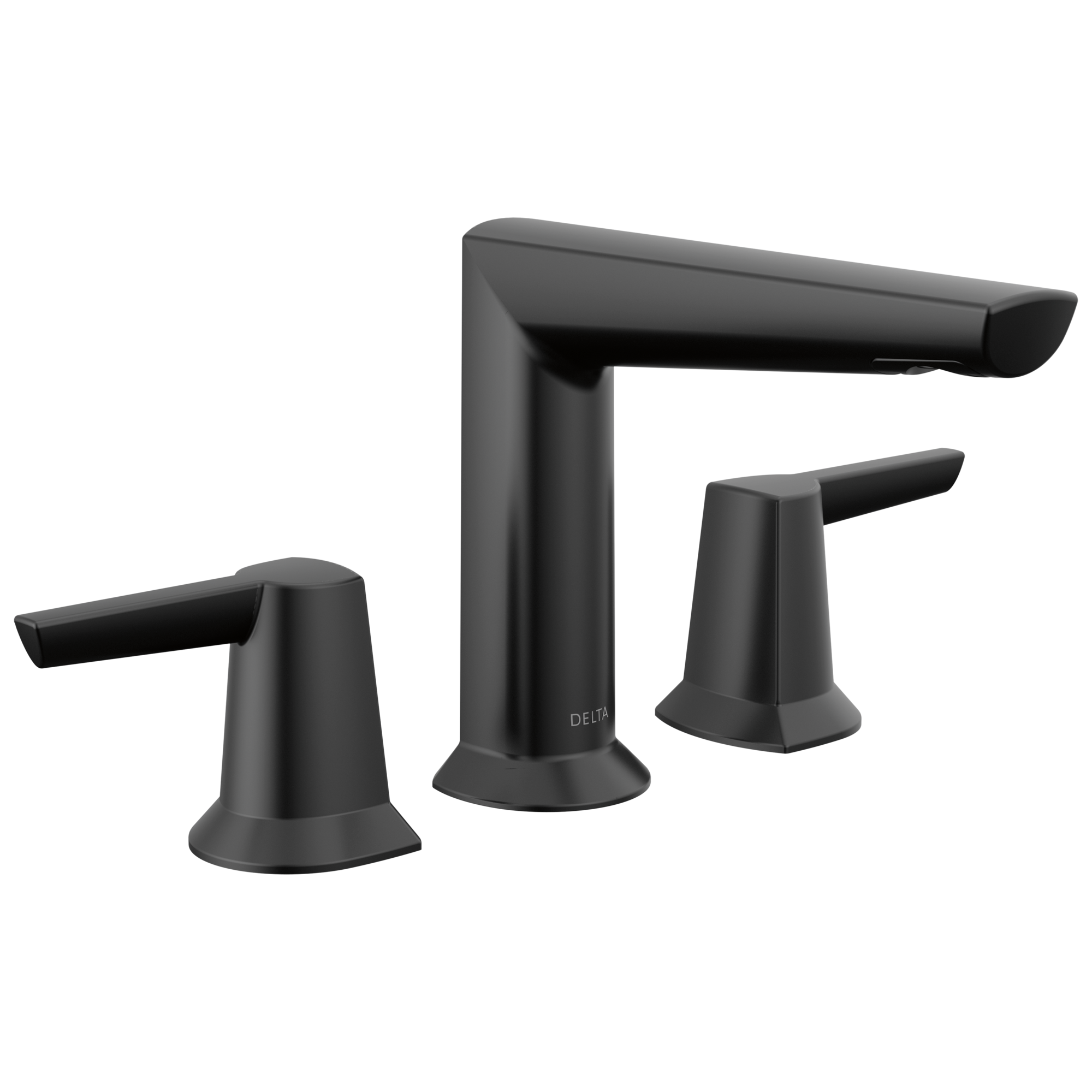 Delta - Two Handle Widespread Bathroom Faucet - Matte Black - 3571-BLMPU-DST