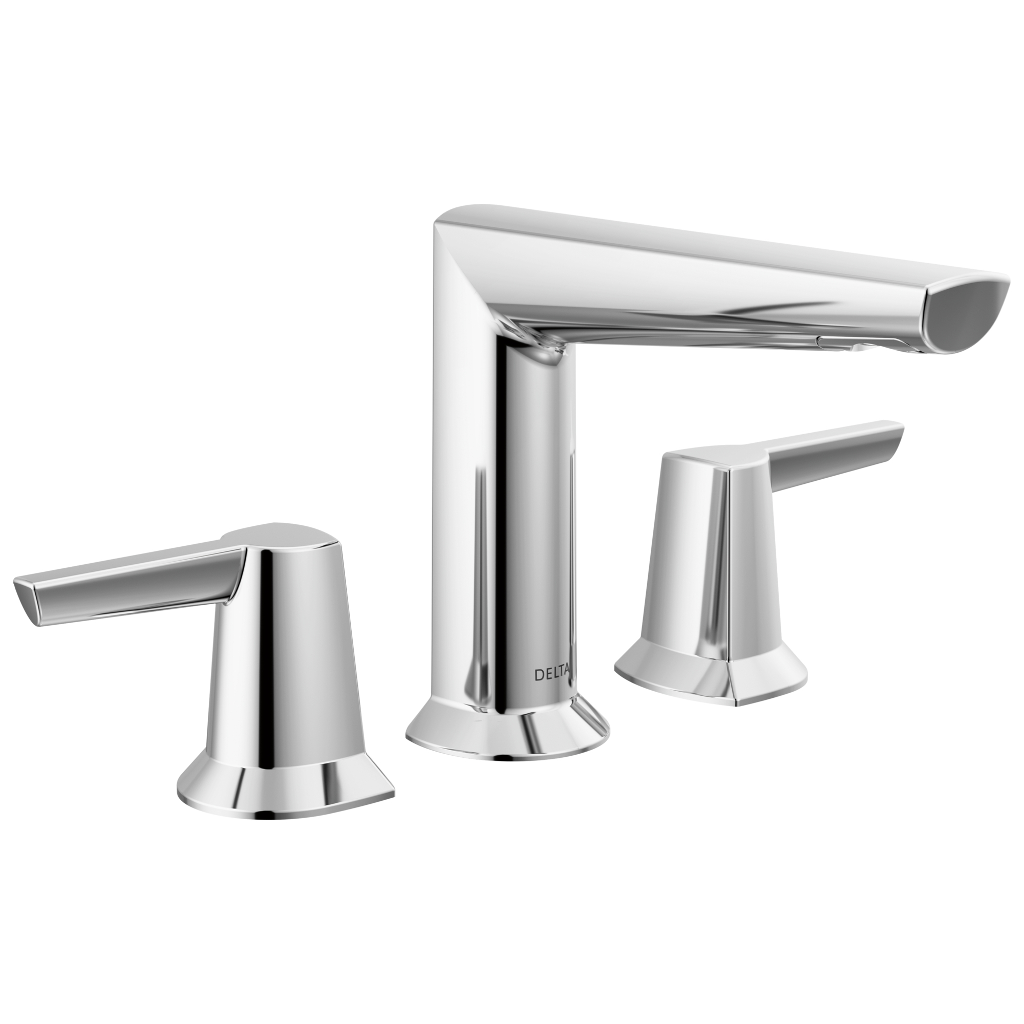 Delta - Two Handle Widespread Bathroom Faucet - Lumicoat® Chrome - 3571-PR-MPU-DST