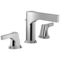 Delta - Two Handle Widespread Bathroom Faucet - Chrome - 3574-MPU-DST