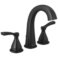 Delta - Widespread Faucet - Matte Black - 35775-BLMPU-DST