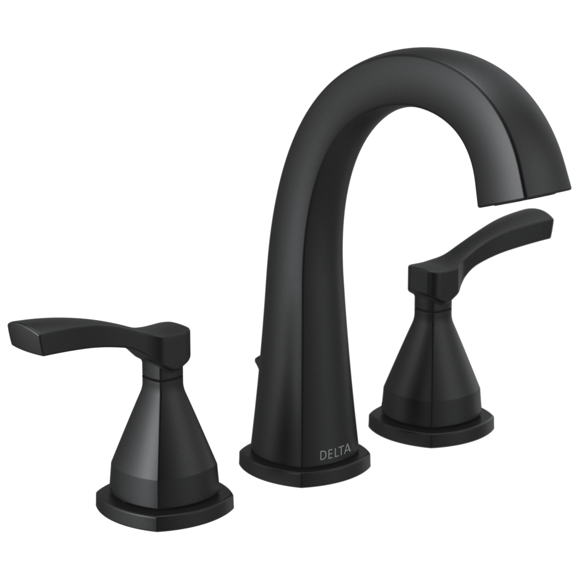 Delta - Widespread Faucet - Matte Black - 35775-BLMPU-DST