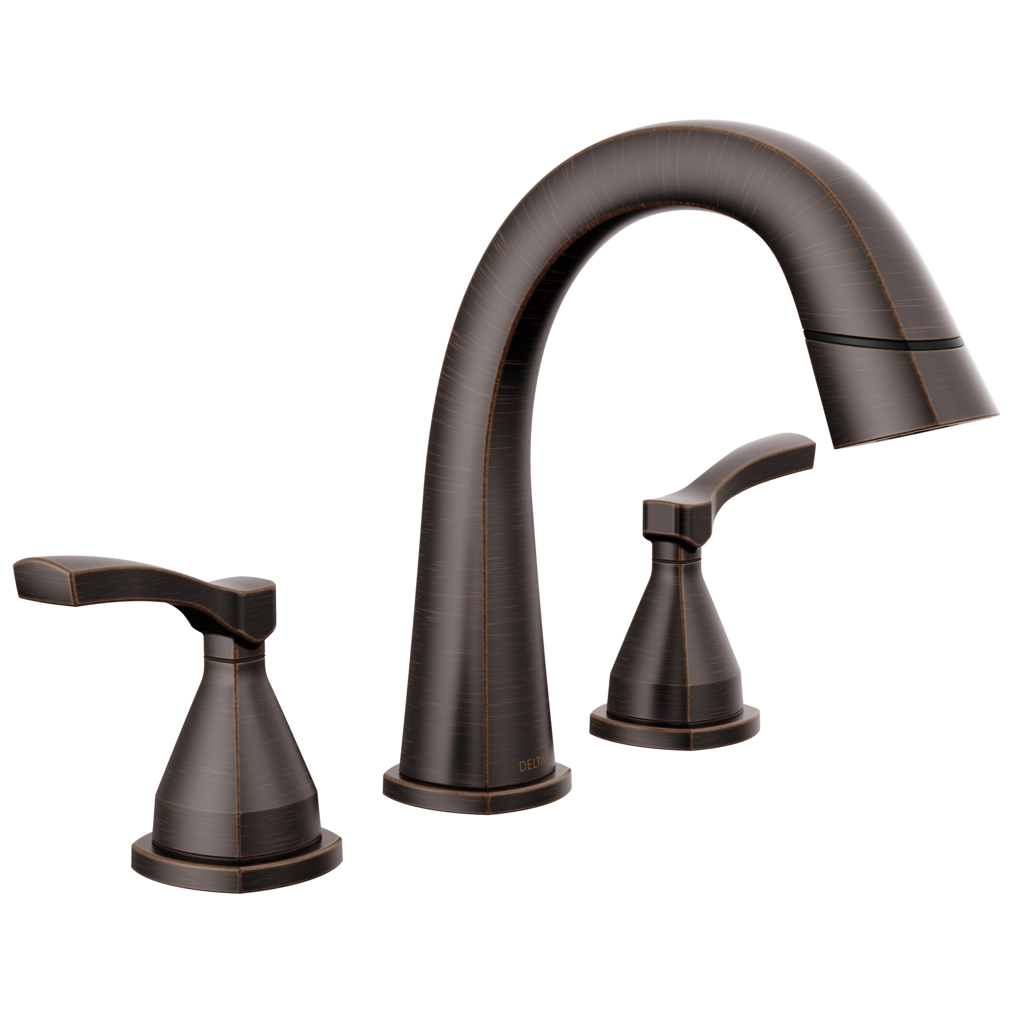 Delta - Two Handle Widespread Pull Down Bathroom Faucet - Venetian Bronze - 35775-RBPD-DST