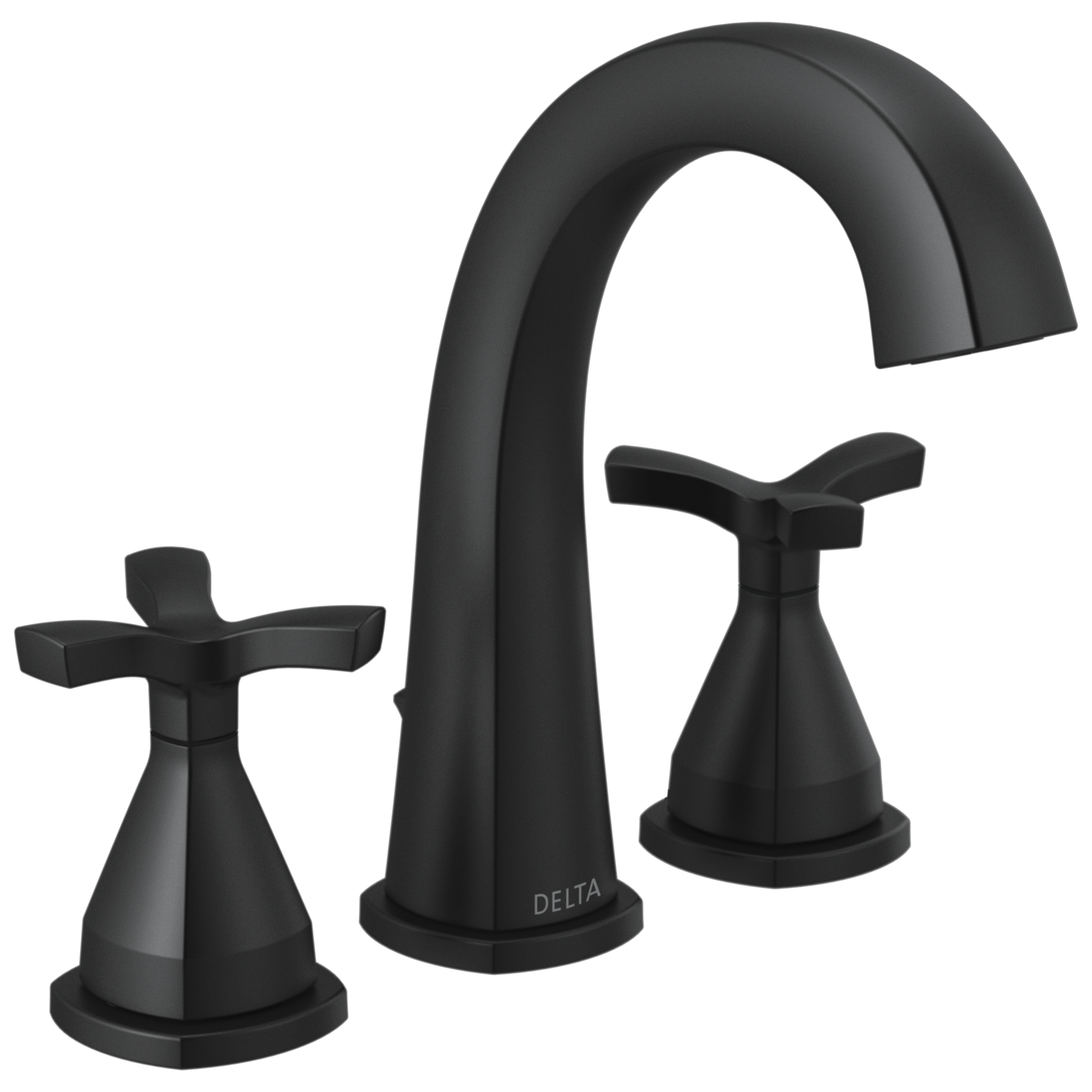 Delta - Widespread Faucet - Matte Black - 357756-BLMPU-DST