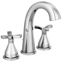 Delta - Widespread Faucet - Chrome - 357756-MPU-DST