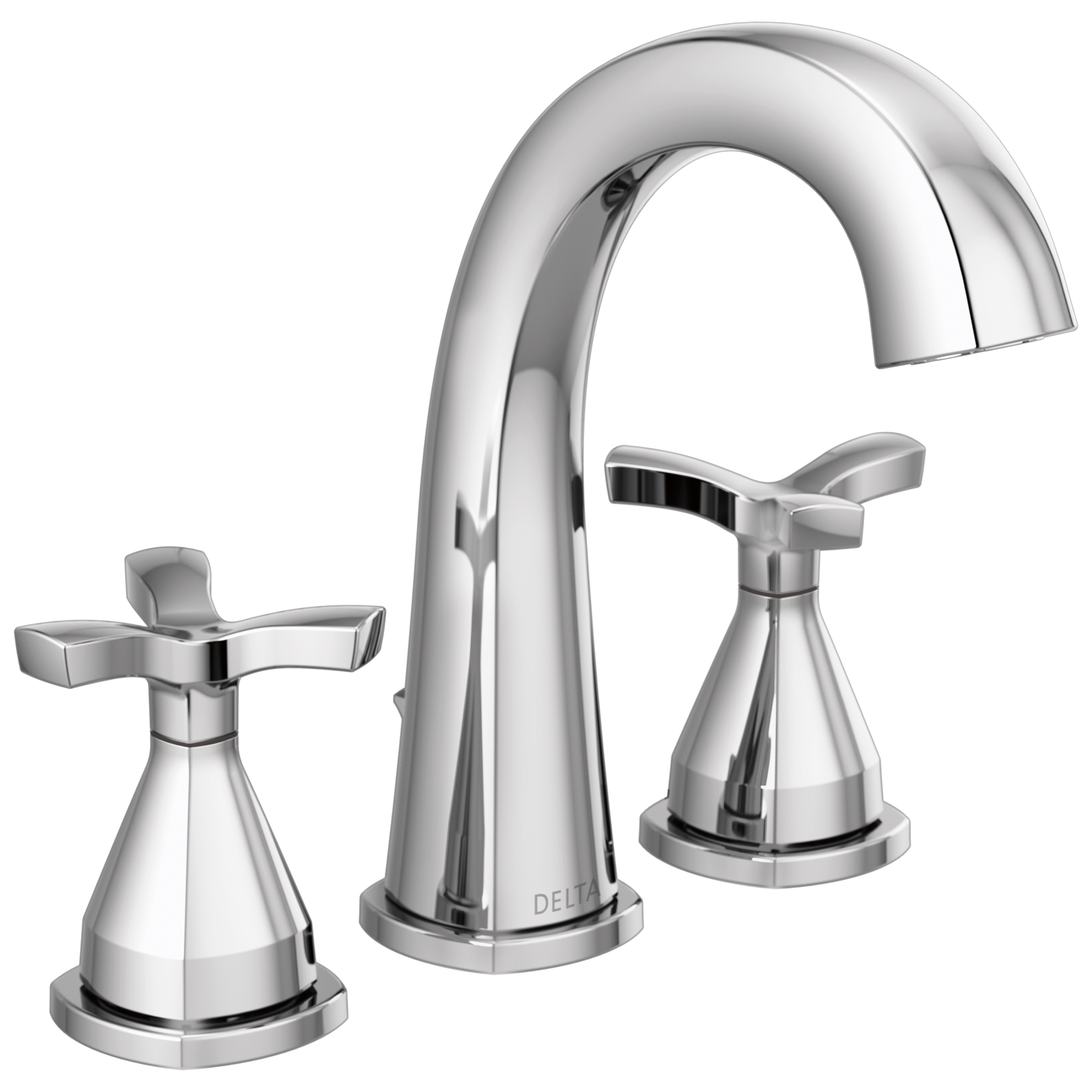 Delta - Widespread Faucet - Chrome - 357756-MPU-DST