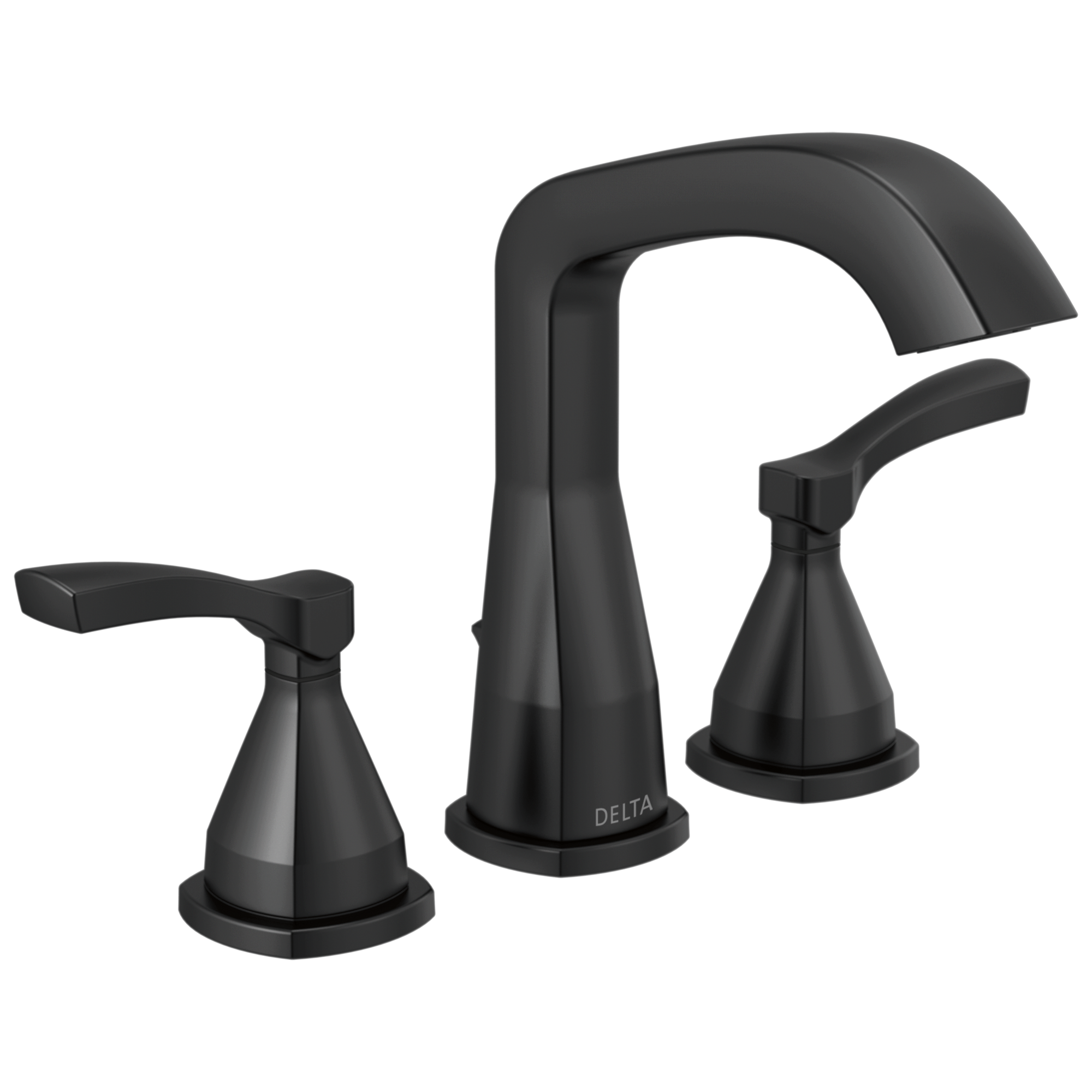 Delta - Widespread Faucet - Matte Black - 35776-BLMPU-DST