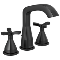 Delta - Widespread Faucet - Matte Black - 357766-BLMPU-DST