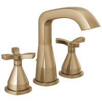 Delta - Widespread Faucet - Lumicoat® Champagne Bronze - 357766-CZ-PR-MPU-DST