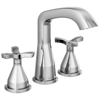 Delta - Widespread Faucet - Chrome - 357766-MPU-DST