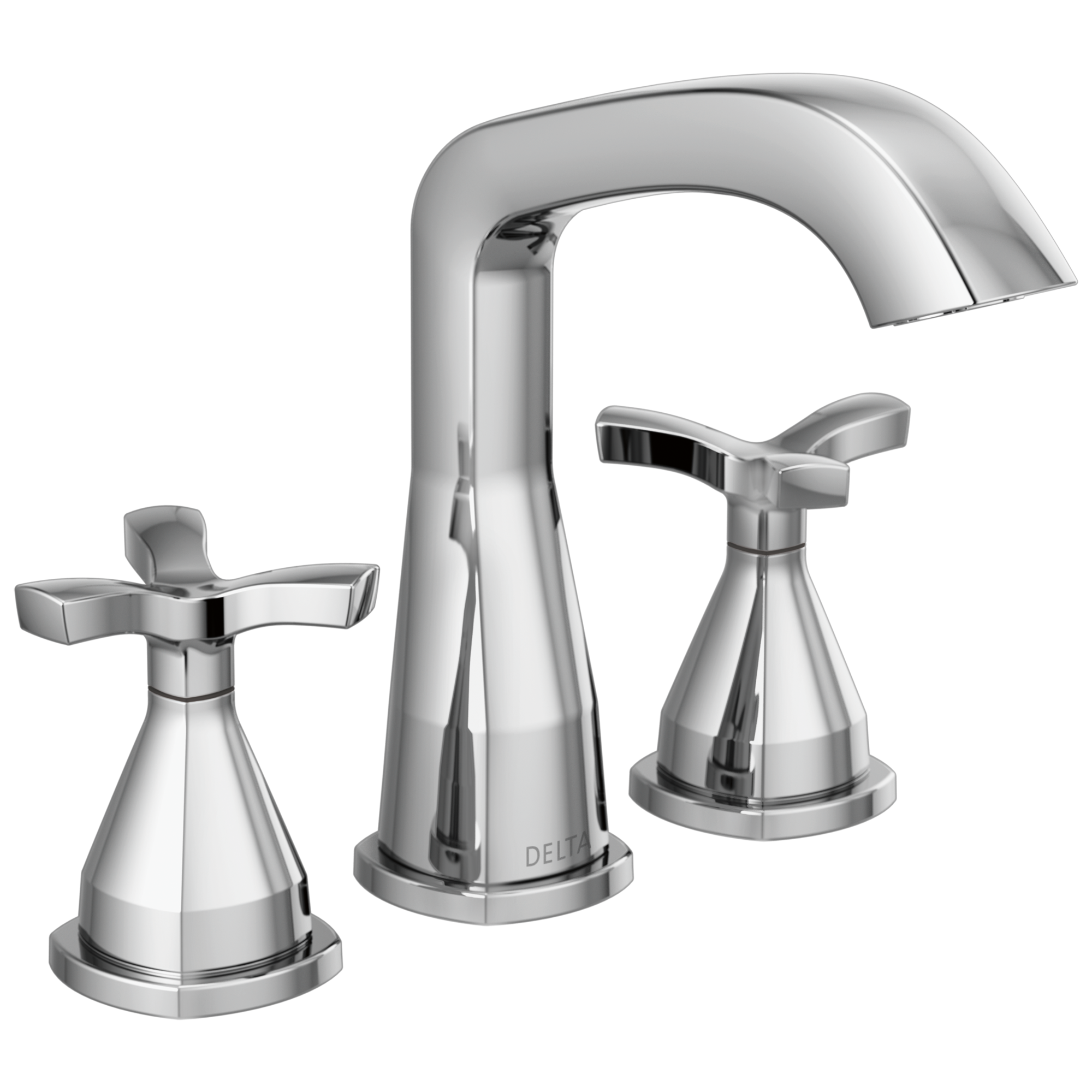 Delta - Widespread Faucet - Chrome - 357766-MPU-DST