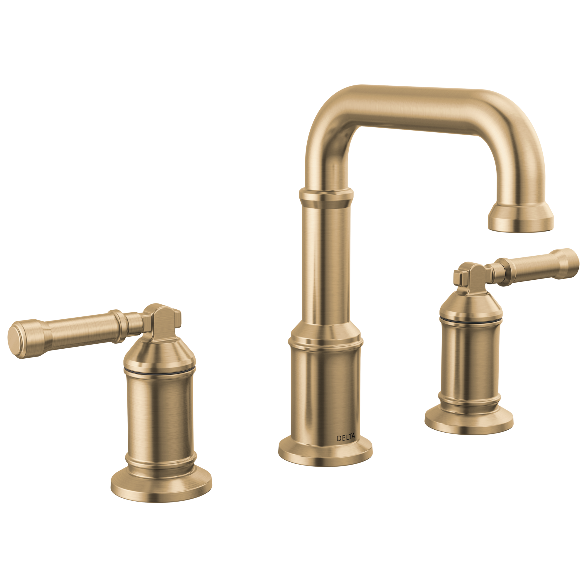 Delta - Two Handle Widespread Bathroom Faucet - Lumicoat® Champagne Bronze - 3584-CZ-PR-DST