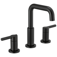 Delta - Two Handle Widespread Bathroom Faucet - Matte Black - 35849LF-BL