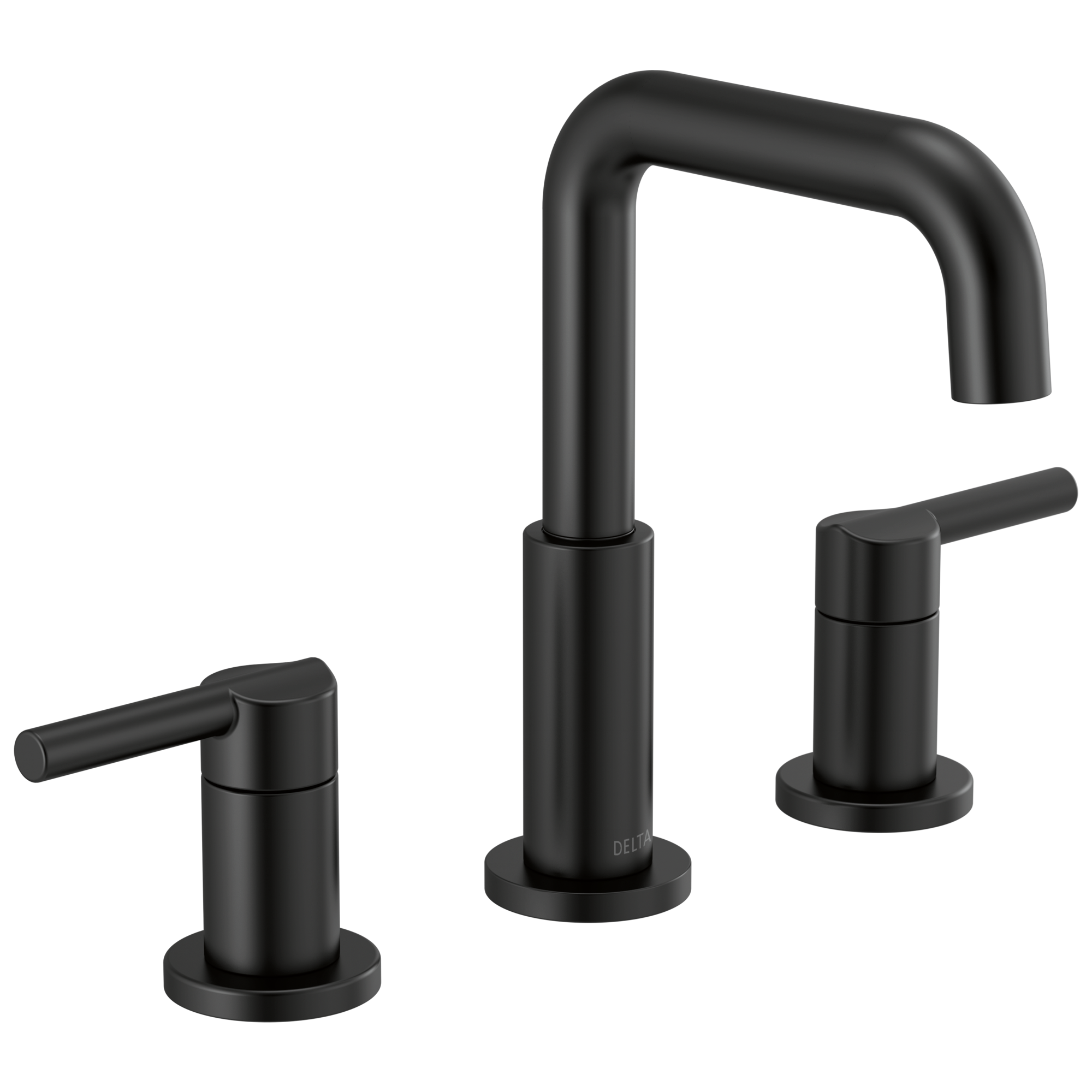 Delta - Two Handle Widespread Bathroom Faucet - Matte Black - 35849LF-BL