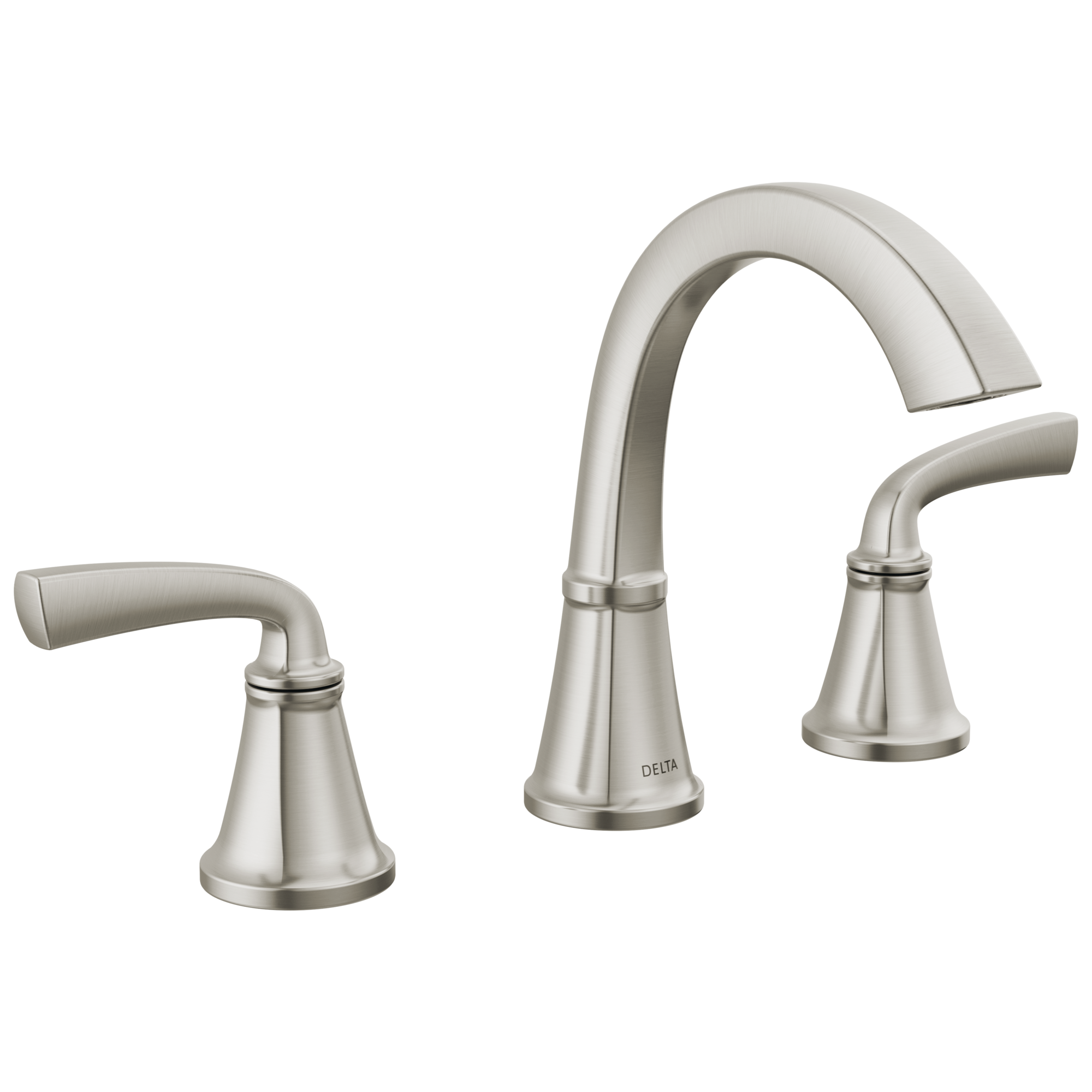 Delta - Two Handle Widespread Bathroom Faucet - Spotshield Brushed Nickel - 35864LF-SP