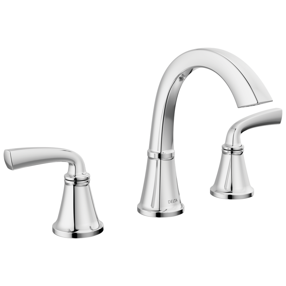 Delta - Two Handle Widespread Bathroom Faucet - Chrome - 35864LF