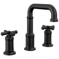 Delta - Two Handle Widespread Bathroom Faucet - Matte Black - 3587-BL-DST