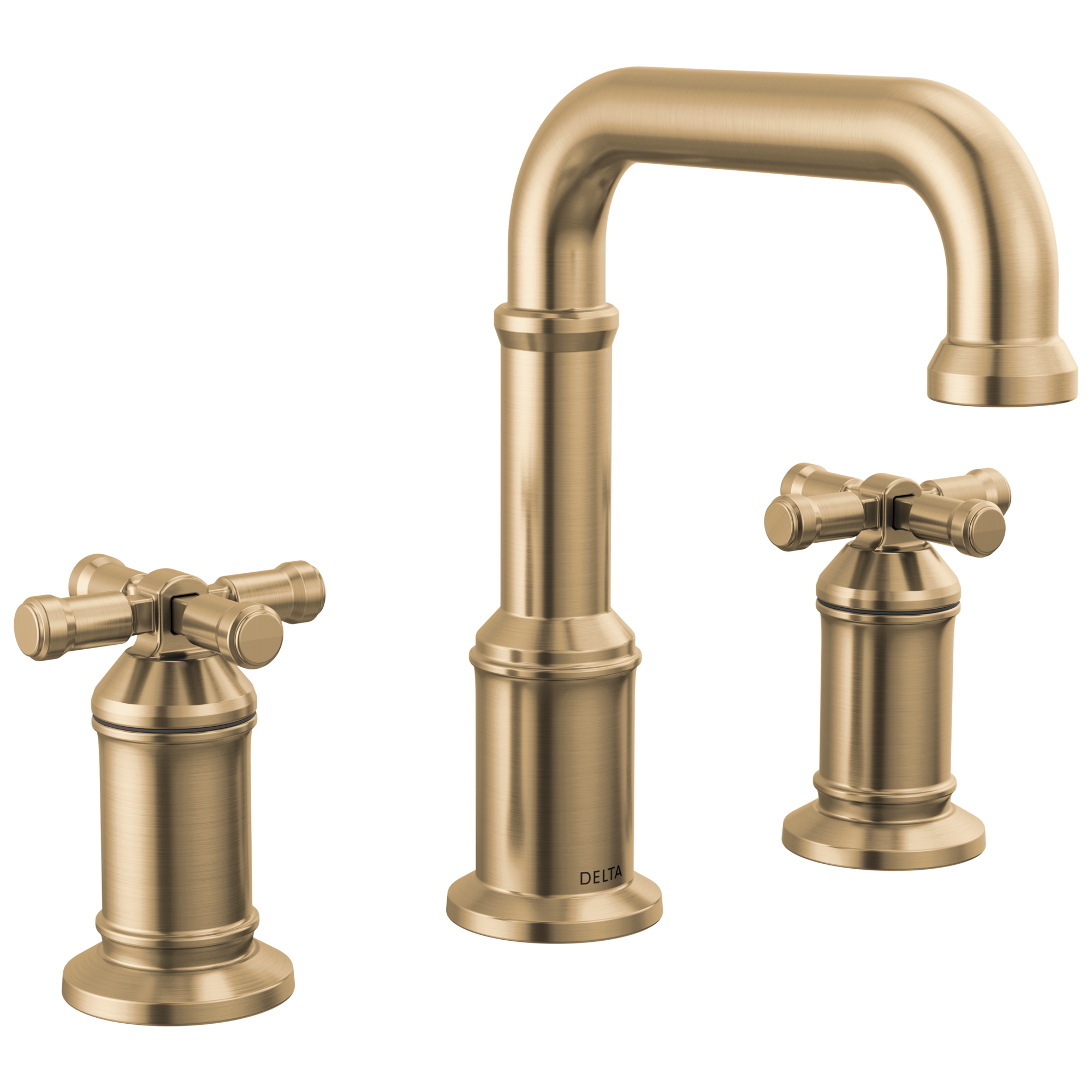 Delta - Two Handle Widespread Bathroom Faucet - Lumicoat® Champagne Bronze - 3587-CZ-PR-DST