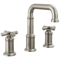 Delta - Two Handle Widespread Bathroom Faucet - Lumicoat® Stainless - 3587-SS-PR-DST