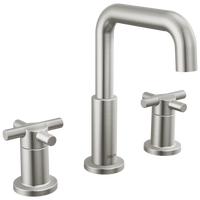 Delta - Two Handle Widespread Bathroom Faucet - Stainless - 35894LF-SS