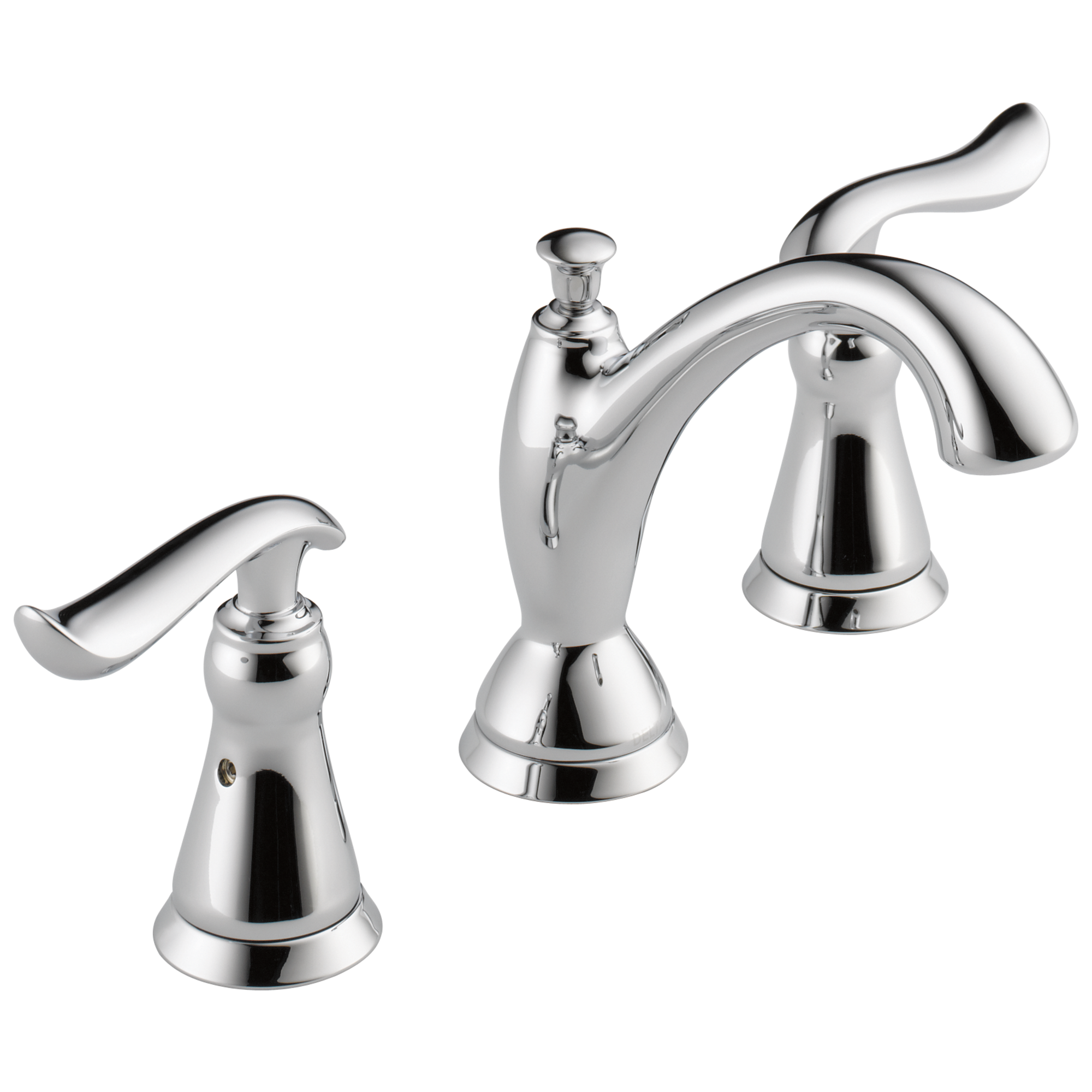 Delta - Two Handle Widespread Bathroom Faucet - Chrome - 3594-MPU-DST