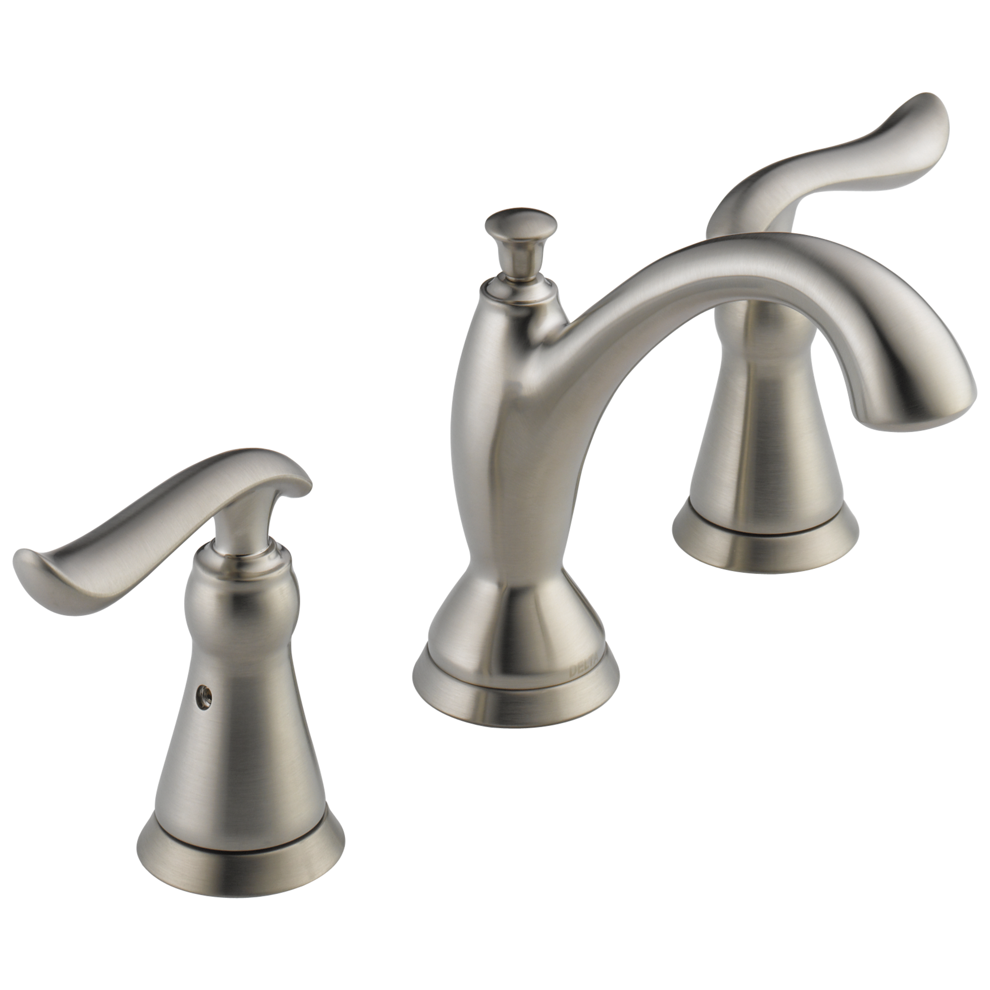 Delta - Two Handle Widespread Bathroom Faucet - Stainless - 3594-SSMPU-DST