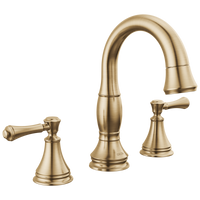 Delta - Two Handle Widespread Pull Down Bathroom Faucet - Champagne Bronze - 3597-CZPD-DST