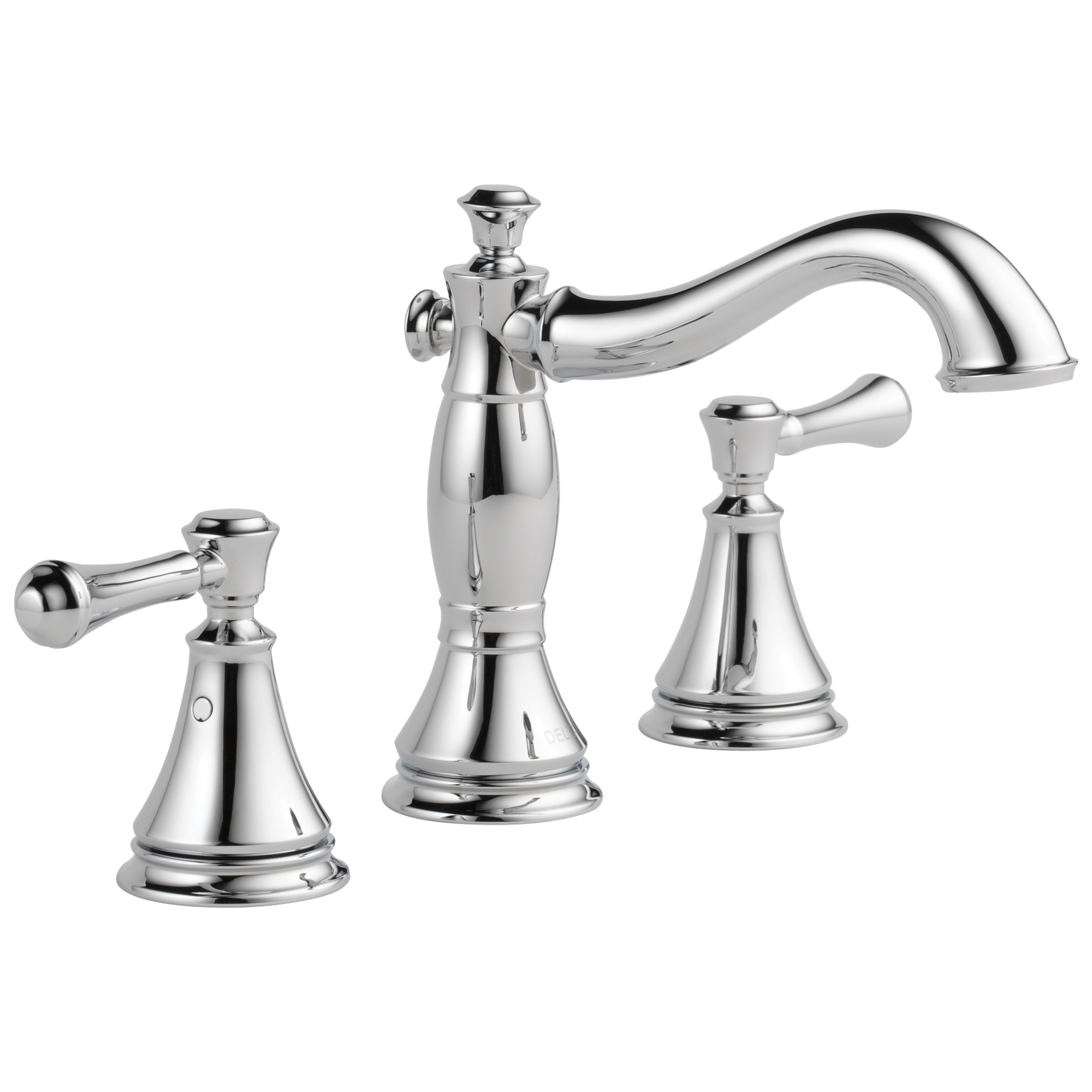 Delta - Two Handle Widespread Bathroom Faucet - Chrome - 3597LF-MPU