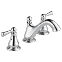 Delta - Two Handle Widespread Bathroom Faucet - Chrome - 35999LF