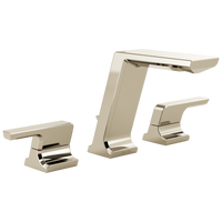 Delta - Two Handle Widespread Bathroom Faucet - Lumicoat® Polished Nickel - 3599LF-PN-PR-MPU