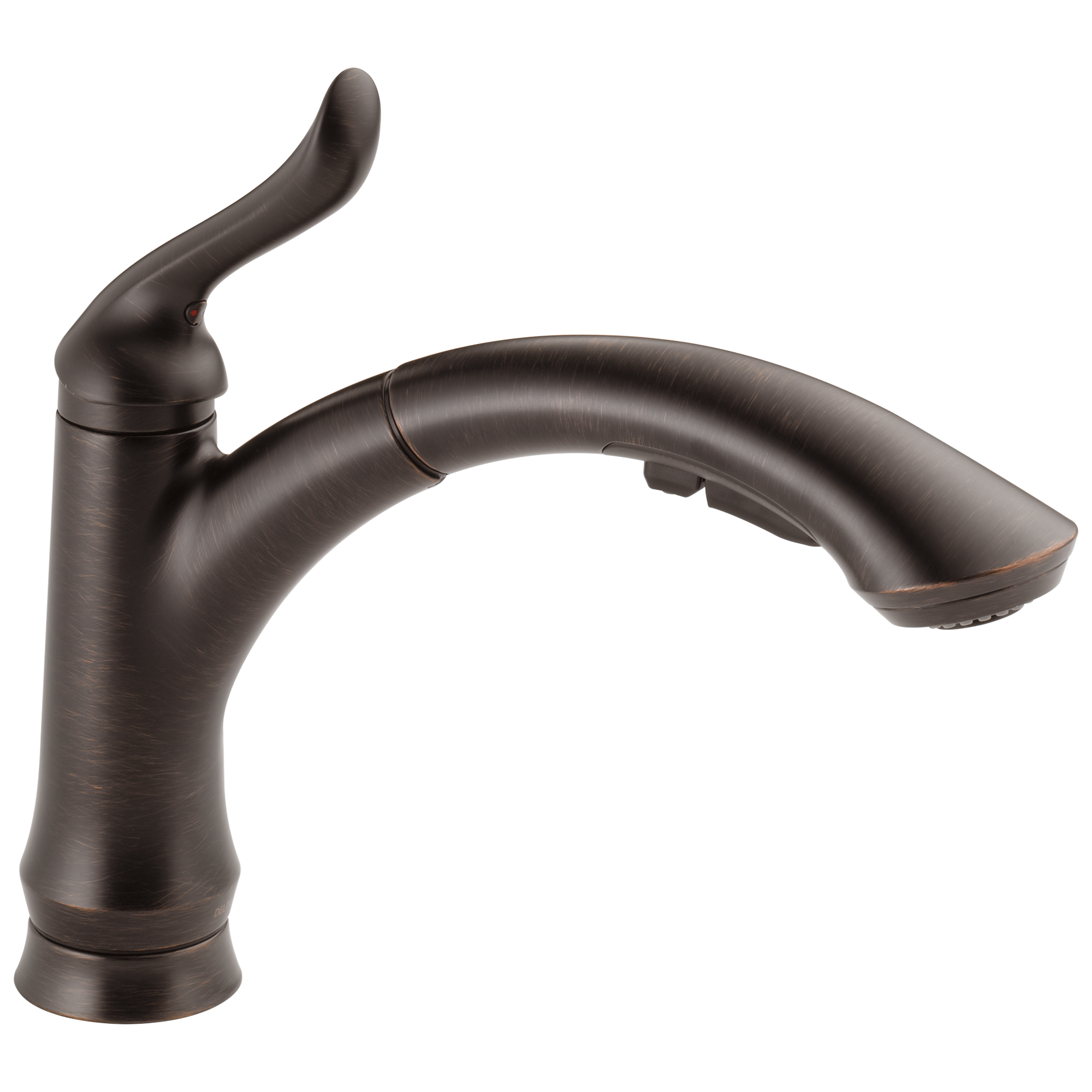 Delta - Single Handle Pull-Out Kitchen Faucet - Venetian Bronze - 4353-RB-DST