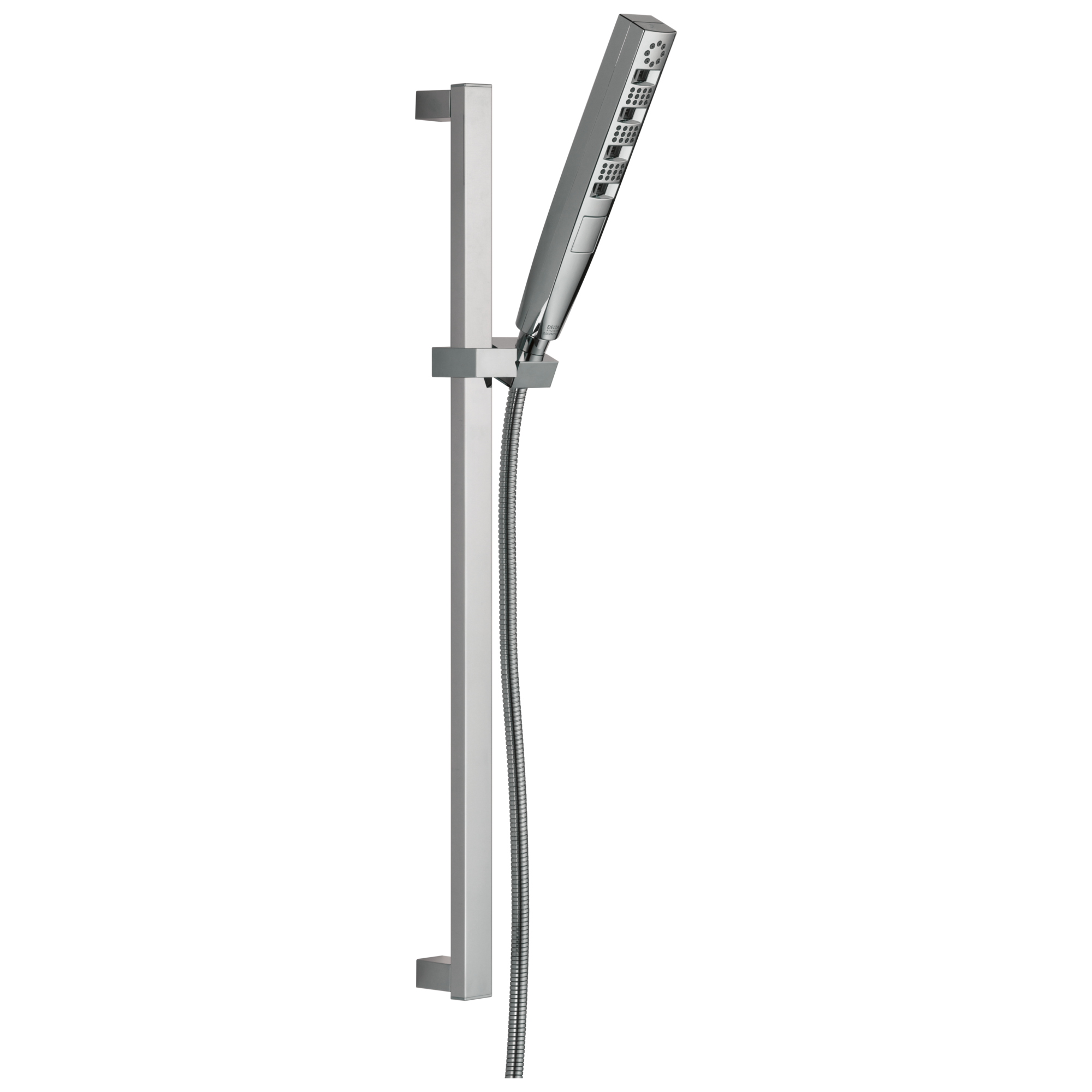 Delta - H2OKinetic® Hand Shower 1.75 GPM w/Slide Bar 4S - Lumicoat® Chrome - 51140-PR