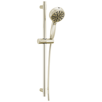 Delta - 7-Setting Slide Bar Hand Shower with Cleaning Spray - Lumicoat® Polished Nickel - 51584-PN-PR