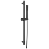 Delta - Premium Single-Setting Slide Bar Hand Shower - Matte Black - 51808-BL