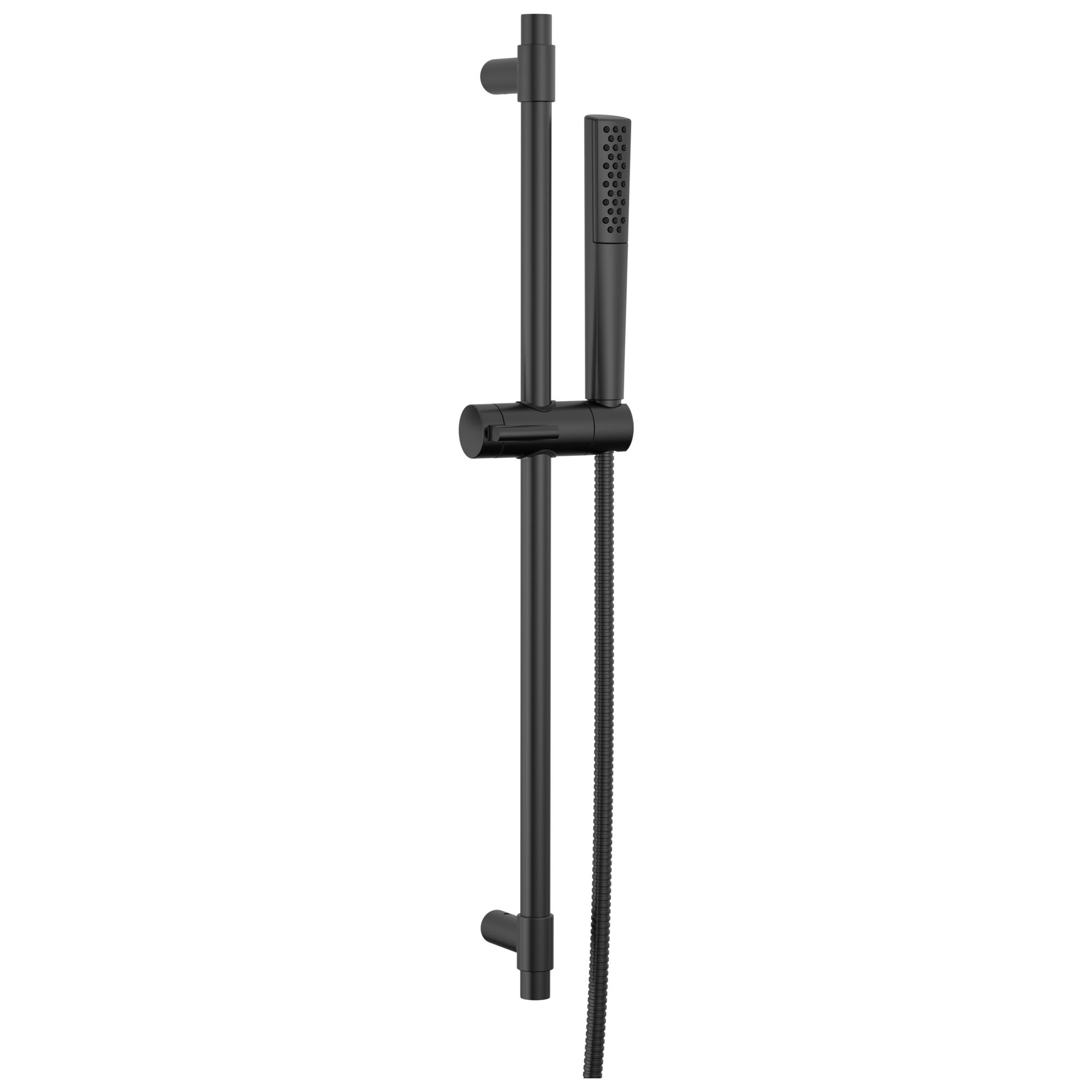 Delta - Premium Single-Setting Slide Bar Hand Shower - Matte Black - 51808-BL