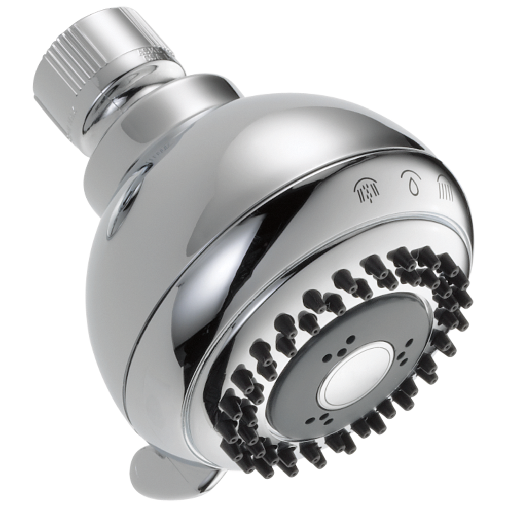 Delta - Fundamentals™ 4-Setting Shower Head - Chrome - 52102-MB