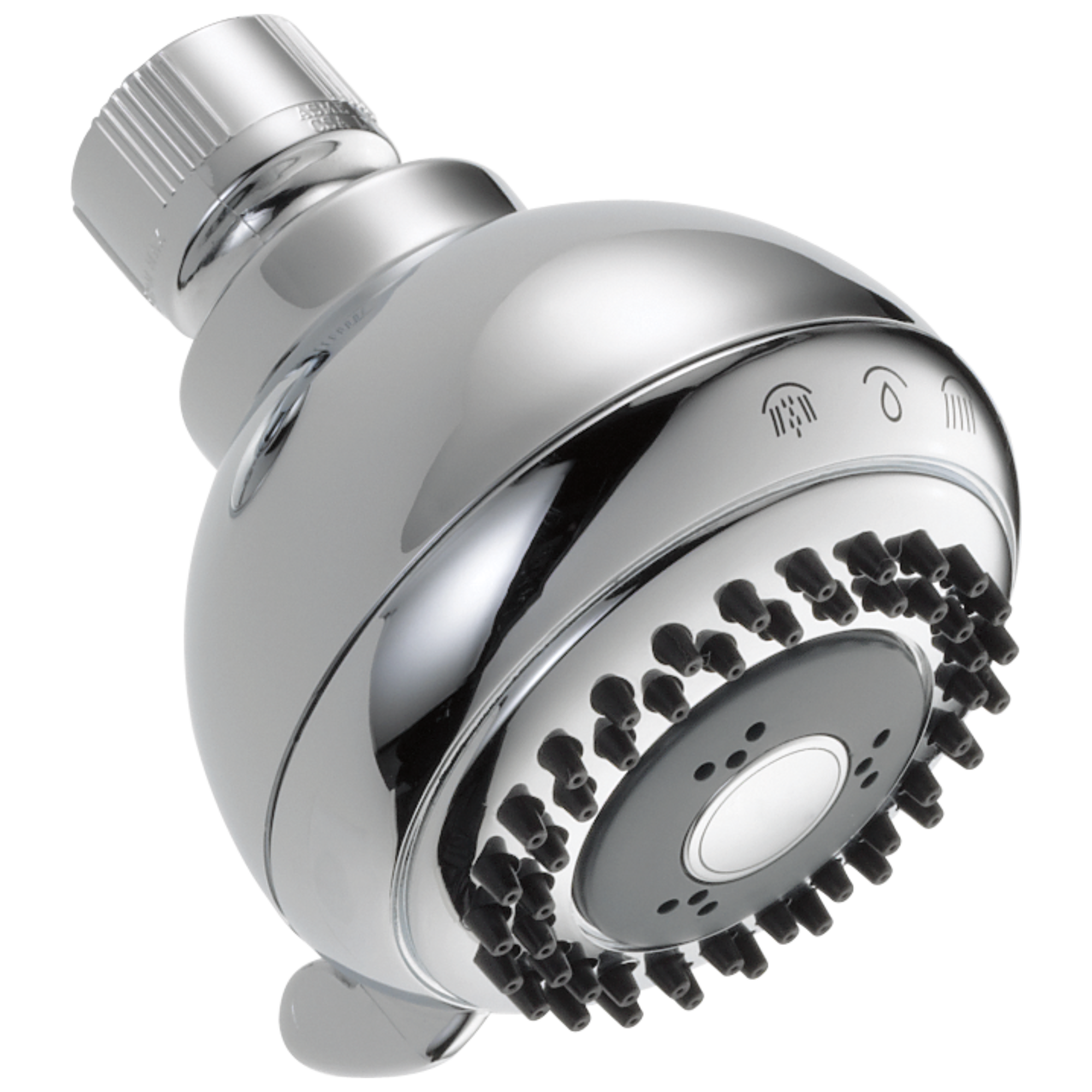 Delta - Fundamentals™ 4-Setting Shower Head - Chrome - 52102-MB