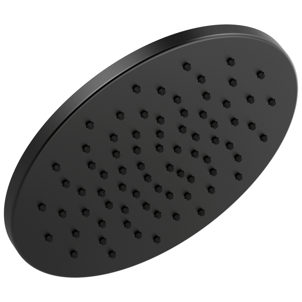 Delta - Single-Setting Metal Raincan Shower Head - Matte Black - 52158-BL