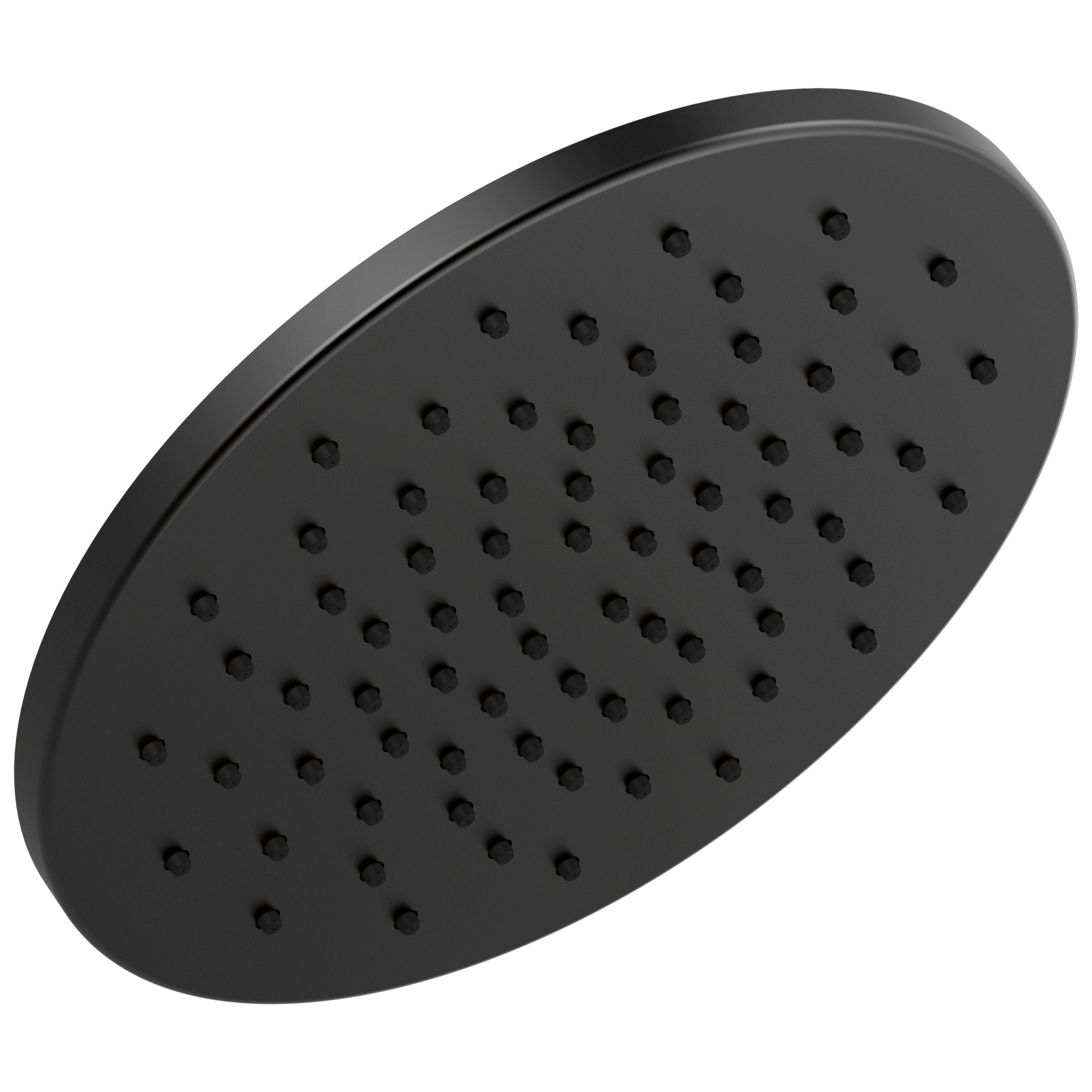 Delta - Single-Setting Metal Raincan Shower Head - Matte Black - 52158-BL