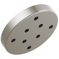 Delta - H2OKinetic® Single-Setting Metal Raincan Shower Head - Lumicoat® Stainless - 52175-SS-PR