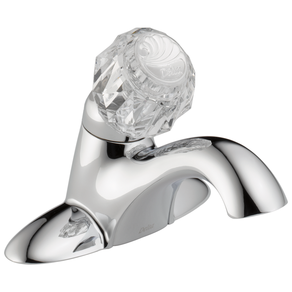 Delta - Single Handle Centerset Bathroom Faucet - Chrome - 522-MPU-DST