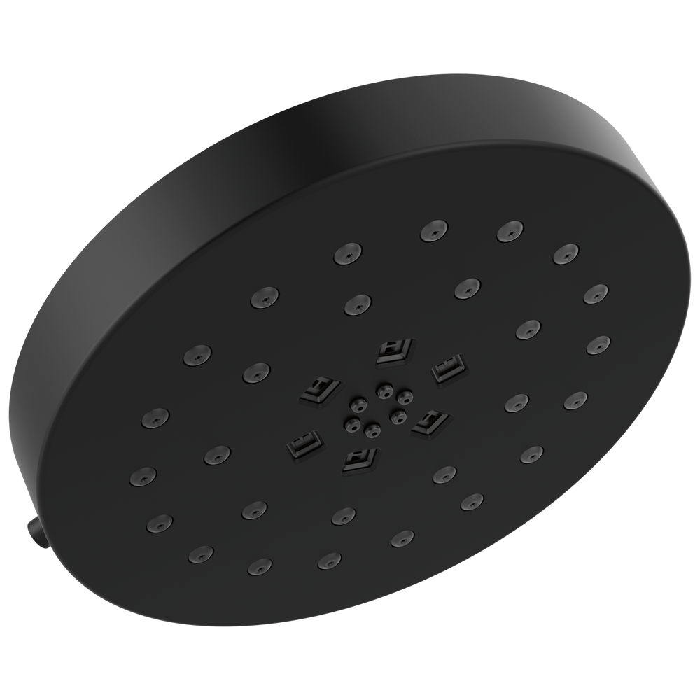 Delta - H2Okinetic® 4-Setting Shower Head with UltraSoak™ - Matte Black - 52488-BL