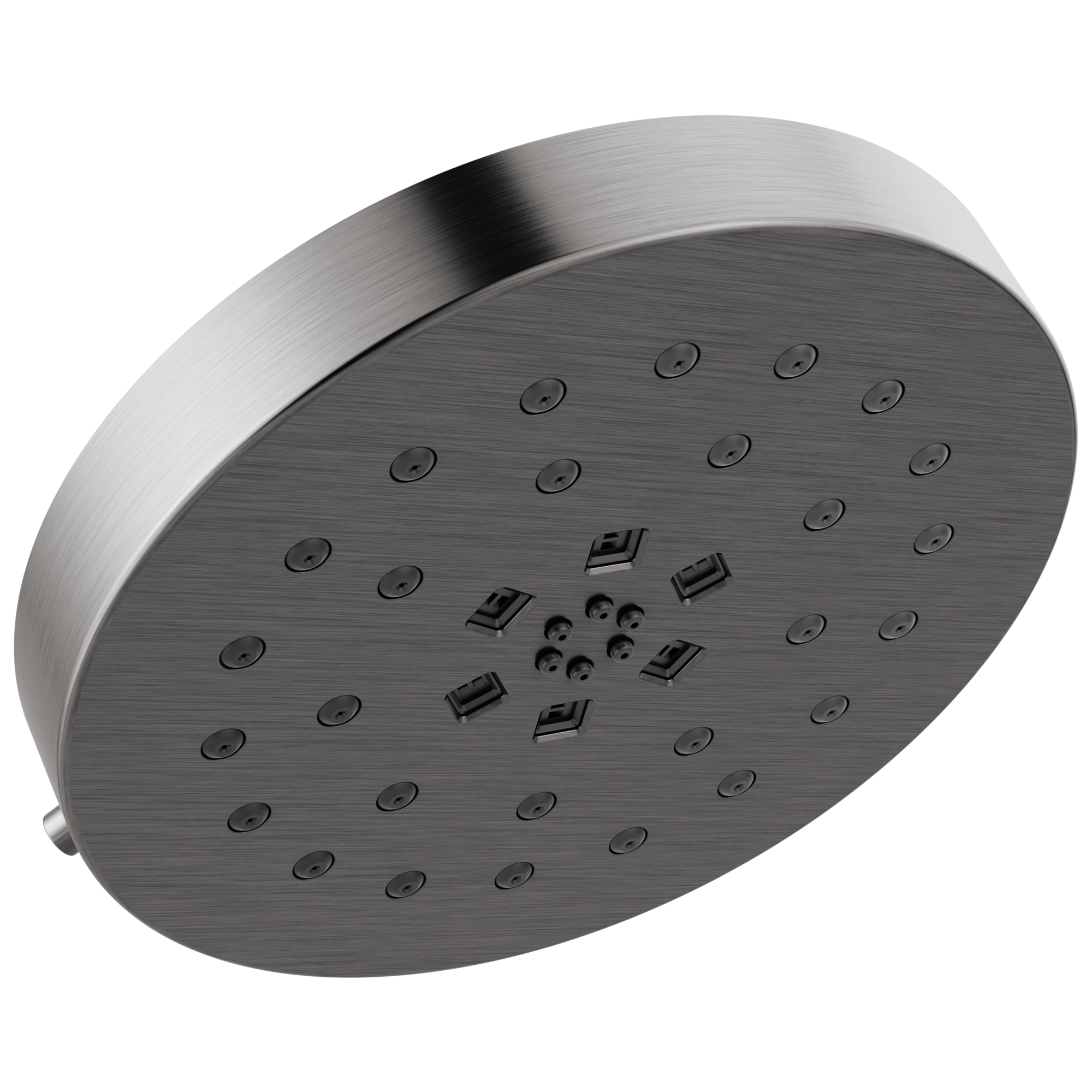 Delta - H2Okinetic® 4-Setting Shower Head with UltraSoak™ - Lumicoat® Black Stainless - 52488-KS-PR