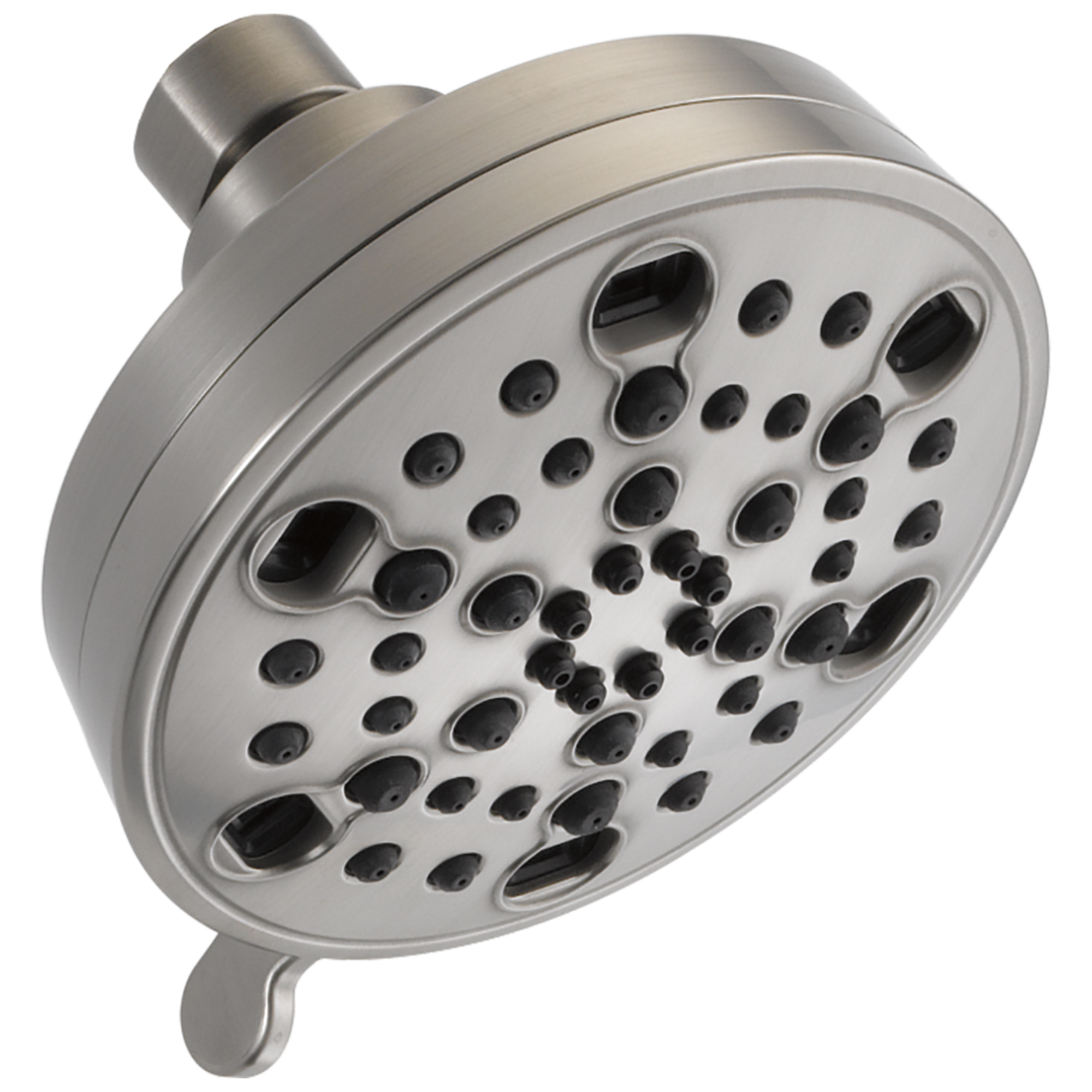 Delta - H2OKinetic® 5-Setting Contemporary Shower Head - Stainless - 52638-SS18-PK