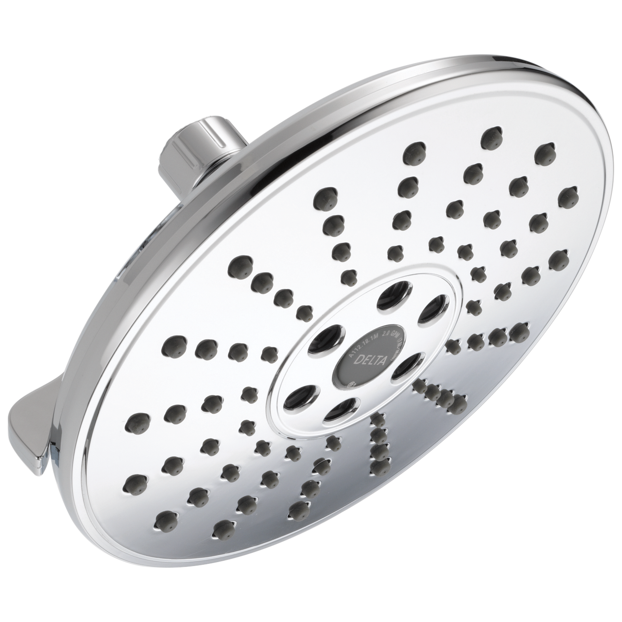 Delta - H2OKinetic® 3-Setting Raincan Shower Head - Lumicoat® Chrome - 52688-PR