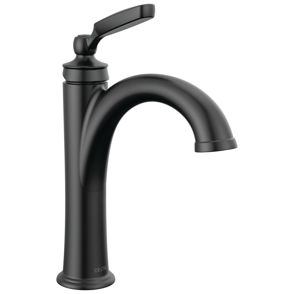 Delta - Single Handle Bathroom Faucet - Matte Black - 532-BLMPU-DST