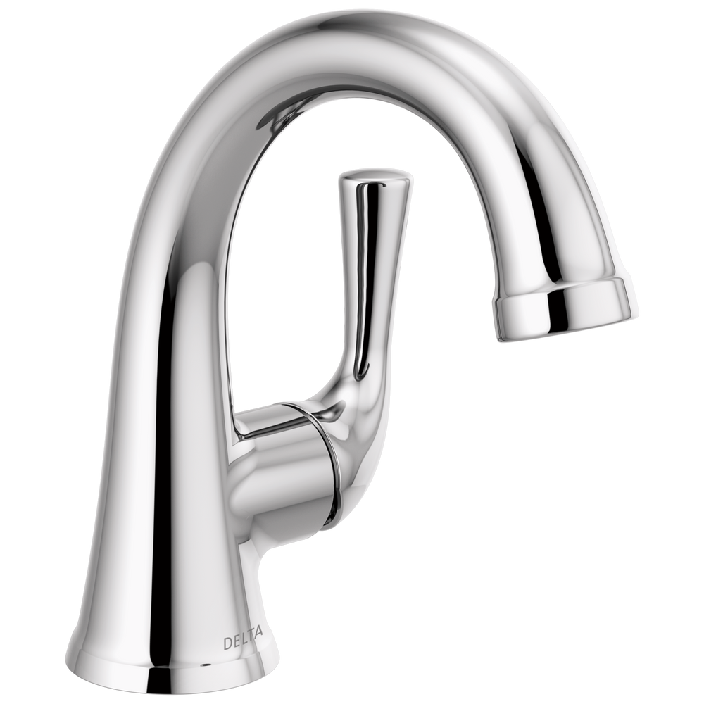 Delta - Single Handle Bathroom Faucet - Chrome - 533LF-MPU