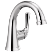 Delta - Single Handle Bathroom Faucet - Chrome - 533LF-MPU