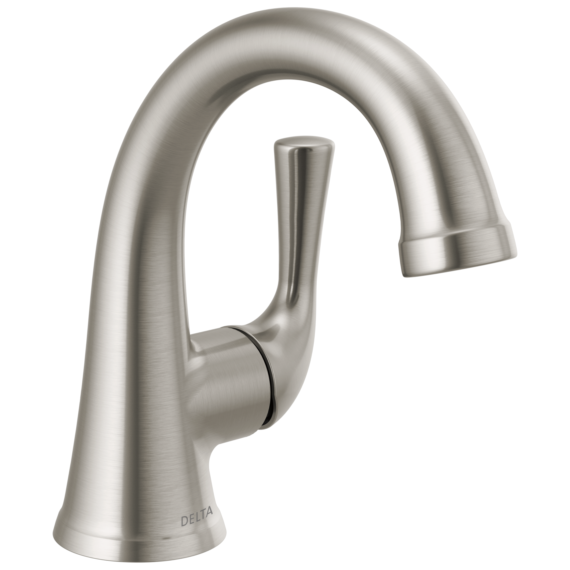 Delta - Single Handle Bathroom Faucet - Stainless - 533LF-SSMPU