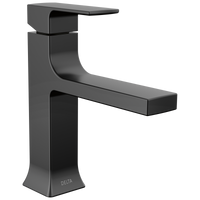 Delta - Single Handle Bathroom Faucet - Matte Black - 537-BLMPU-DST