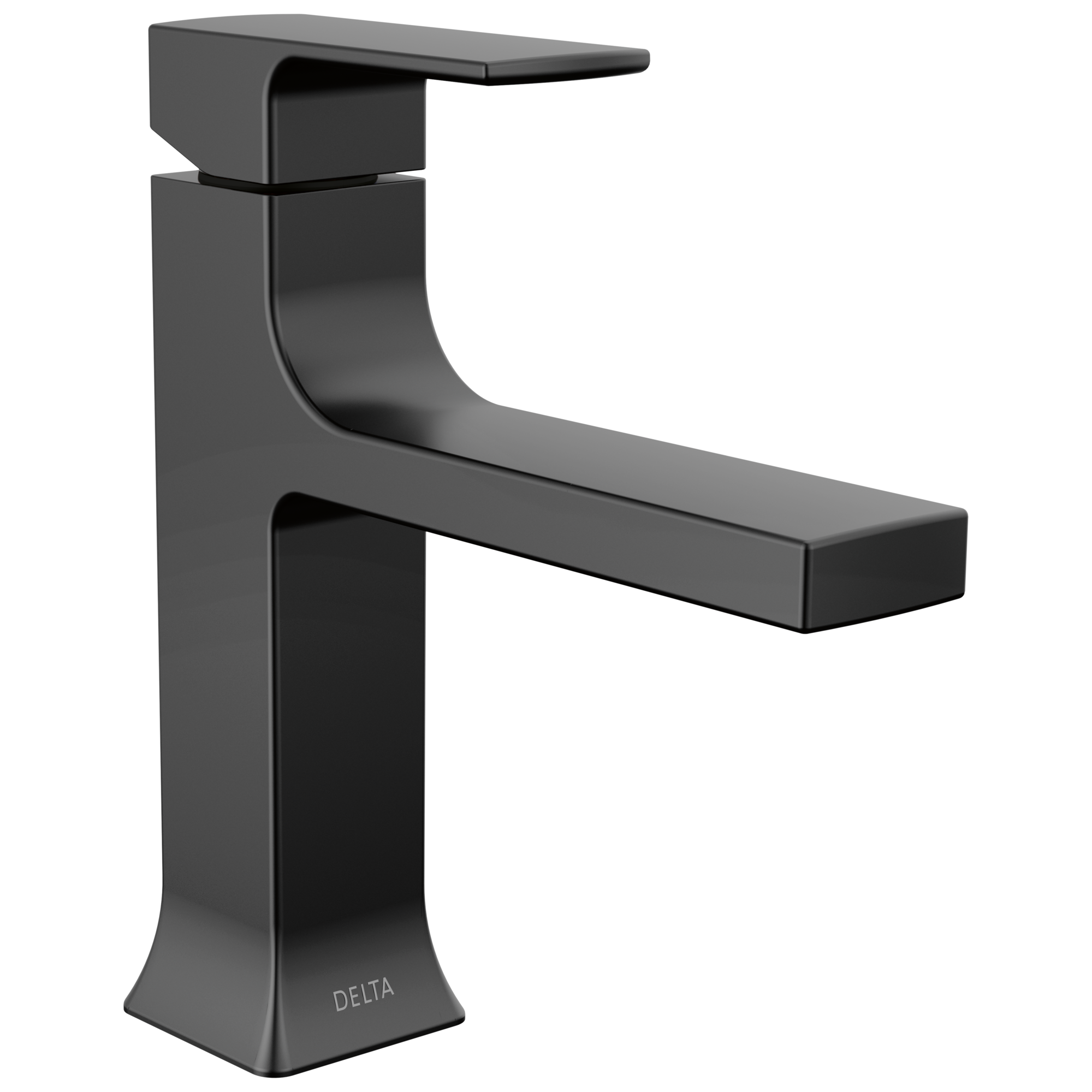 Delta - Single Handle Bathroom Faucet - Matte Black - 537-BLMPU-DST